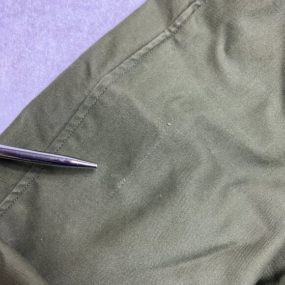 Vintage Field Jacket Mens L Green OG 107 1961 Vietnam M-65 Sateen USAF Coat - Picture 13 of 16